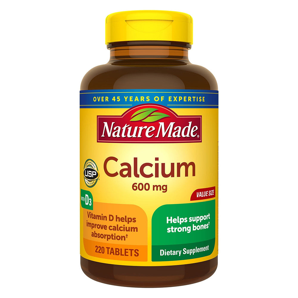 Nature Made Calcium 600 Plus D Tablets - 220 Ea